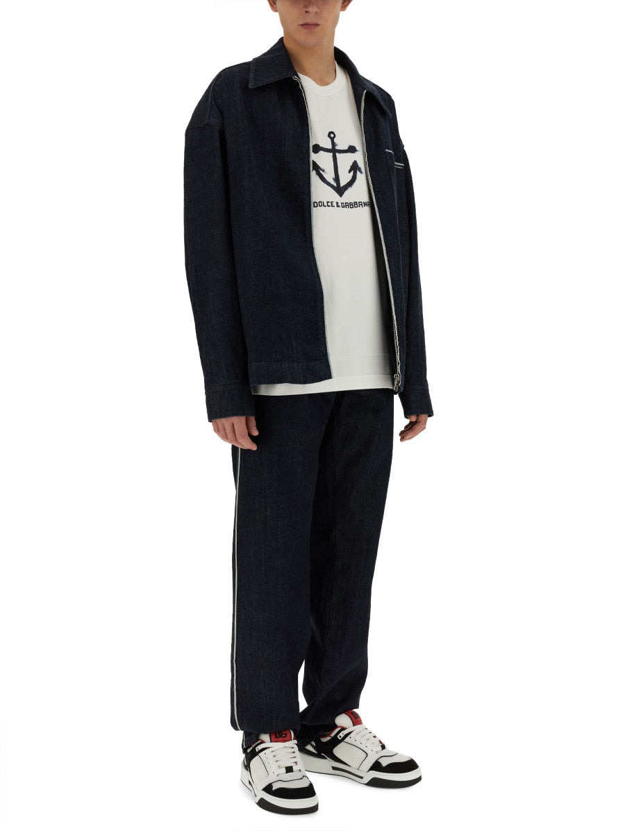 Dolce & Gabbana Men T-Shirt With Logo - 2