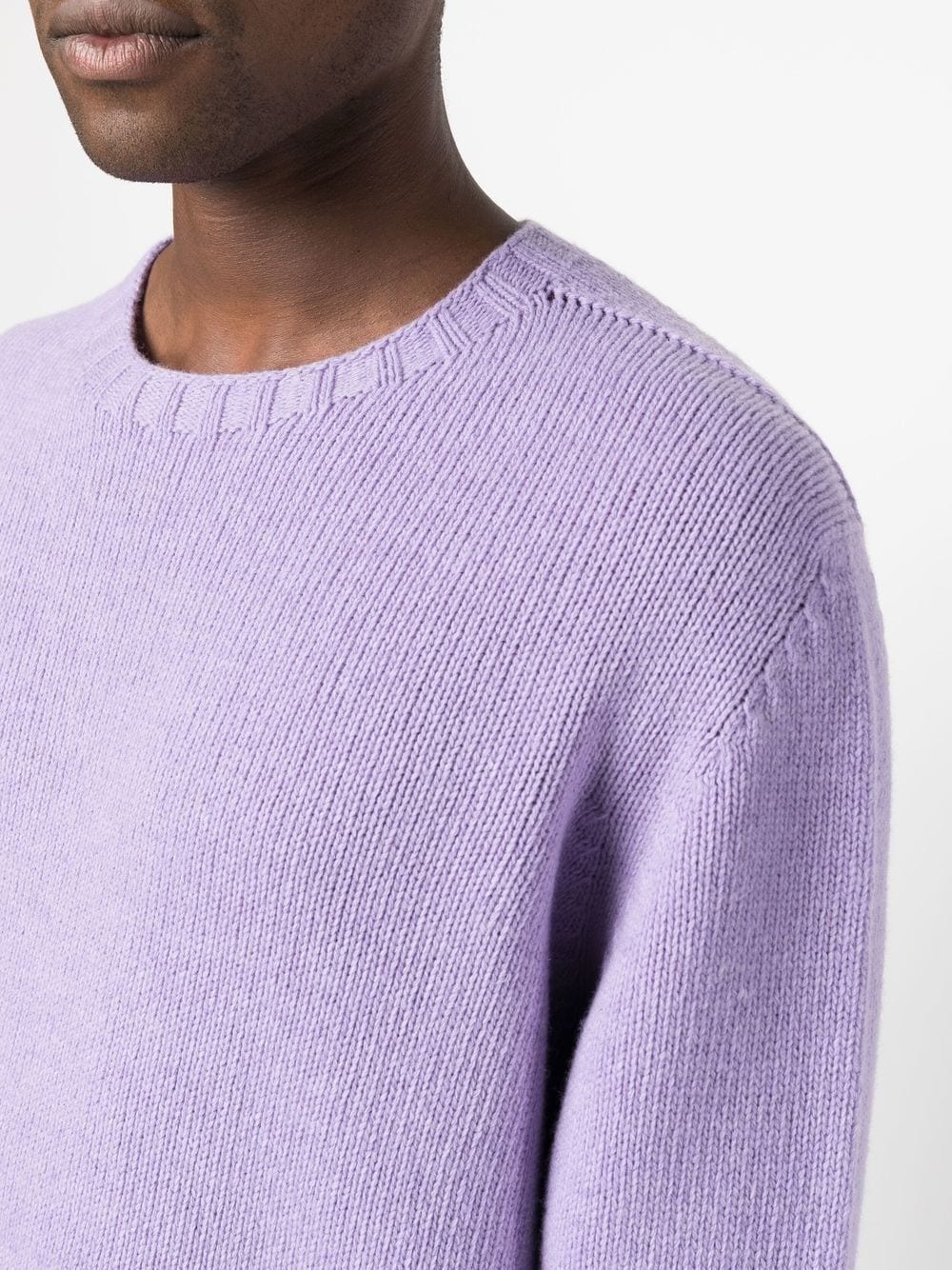 logo-intarsia jumper - 10