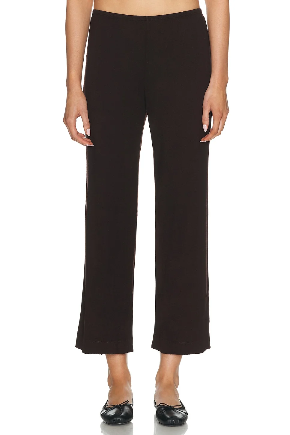 The Baby Rib Scallop Pant - 1