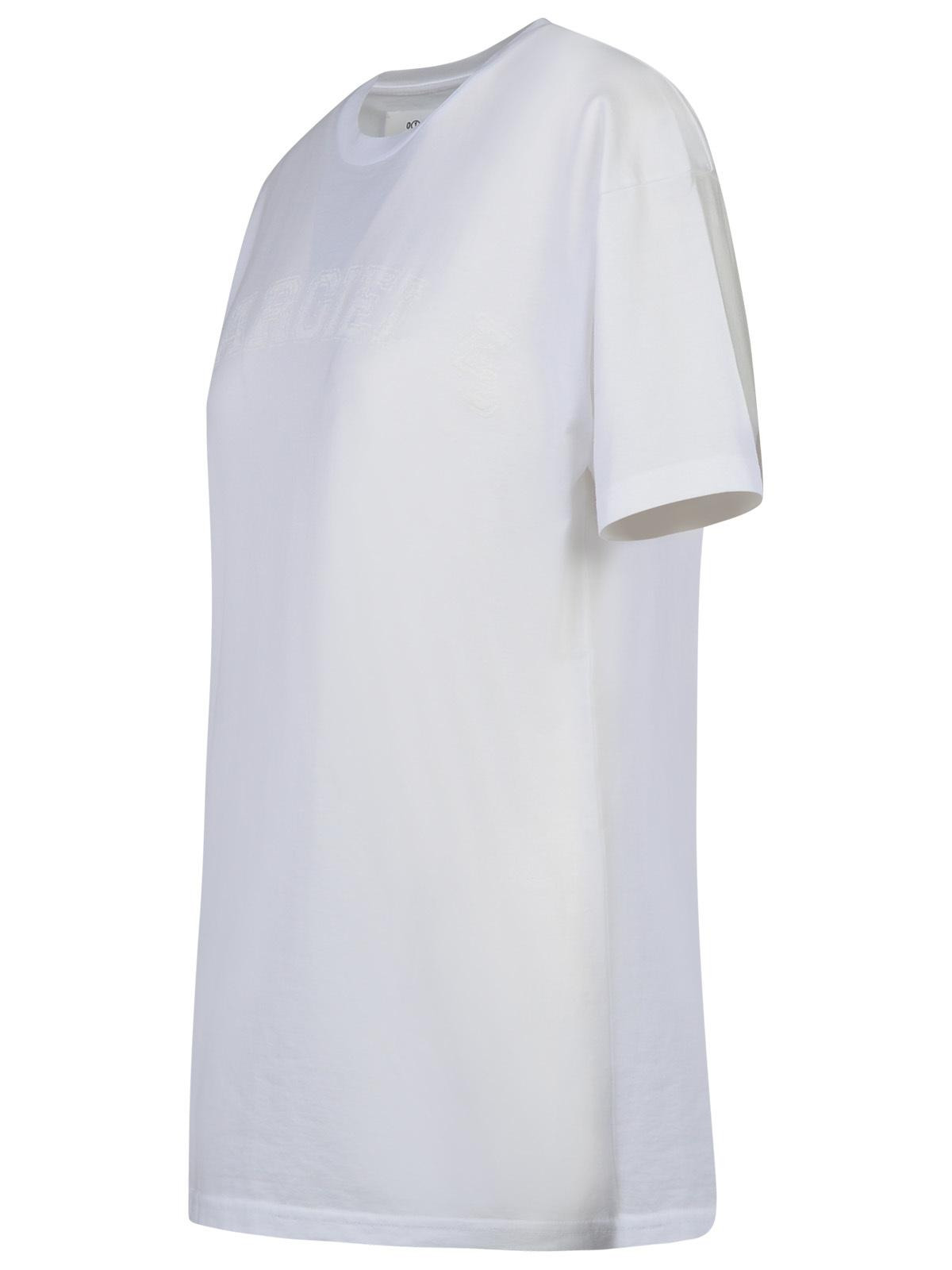 Maison Margiela White Cotton T-Shirt Women - 2