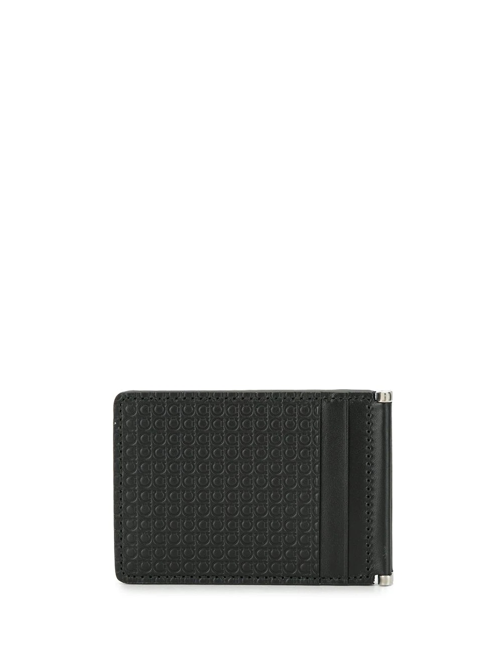 debossed Gancini credit card holder - 1