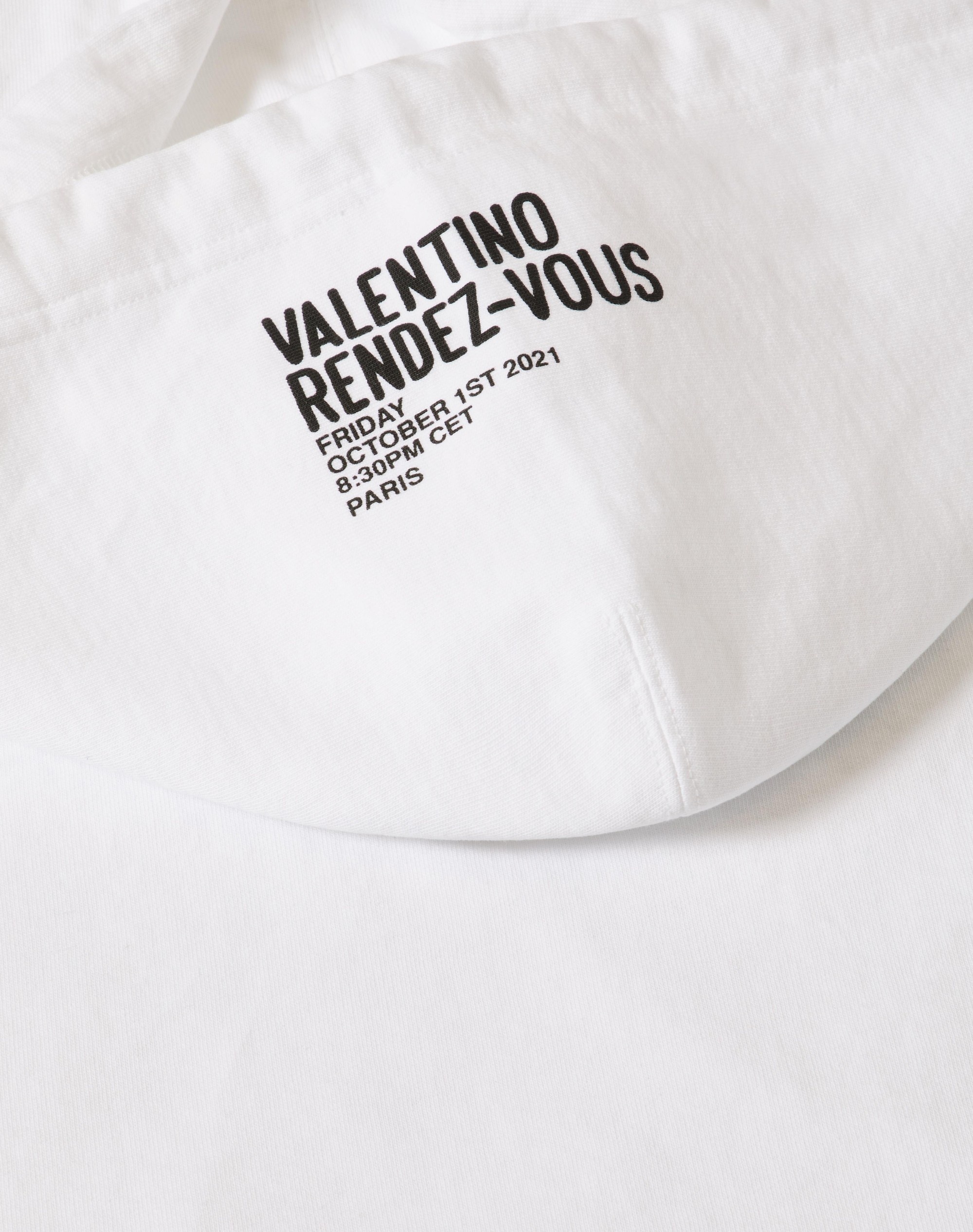 COTTON SWEATSHIRT WITH VALENTINO ARCHIVE 1971 PRINT - 6