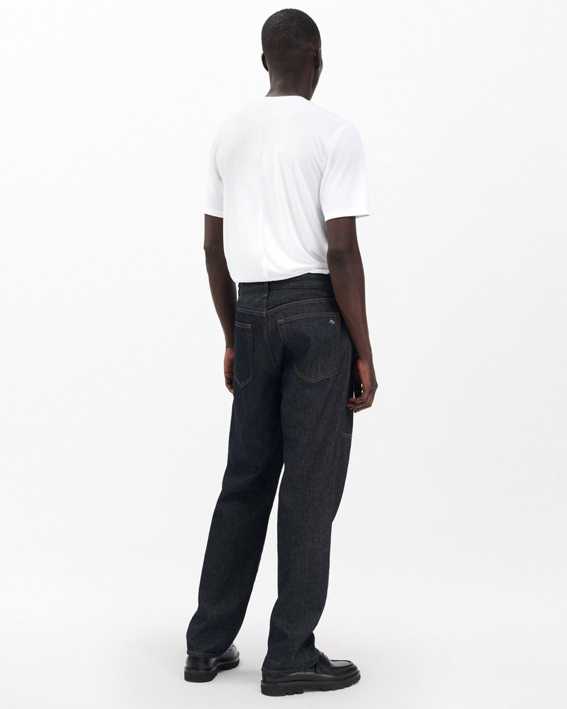 Fit 4 Workwear Straight Jeans Authentic Rigid in Resin Rinse 6