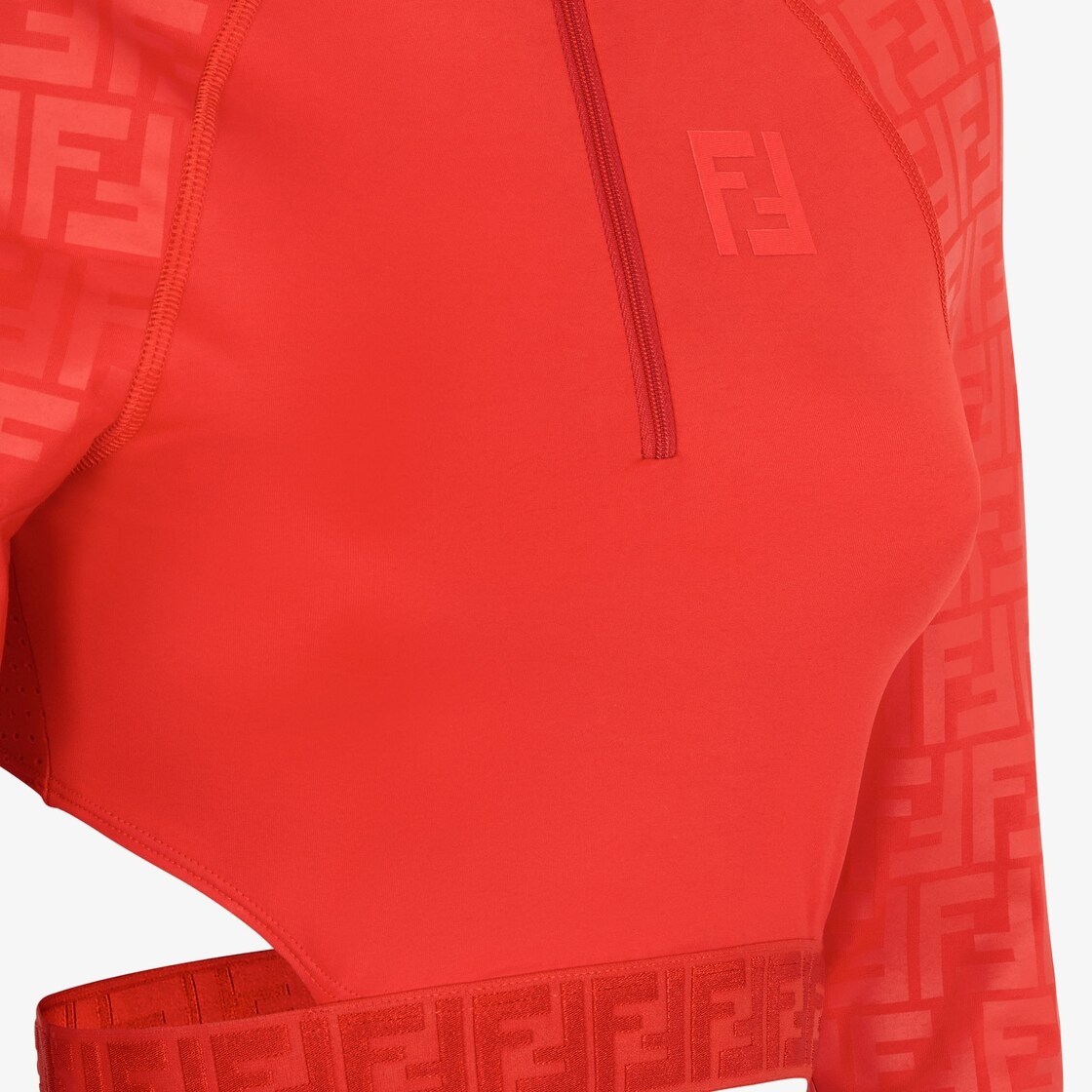 Red FF Lycra® top - 3