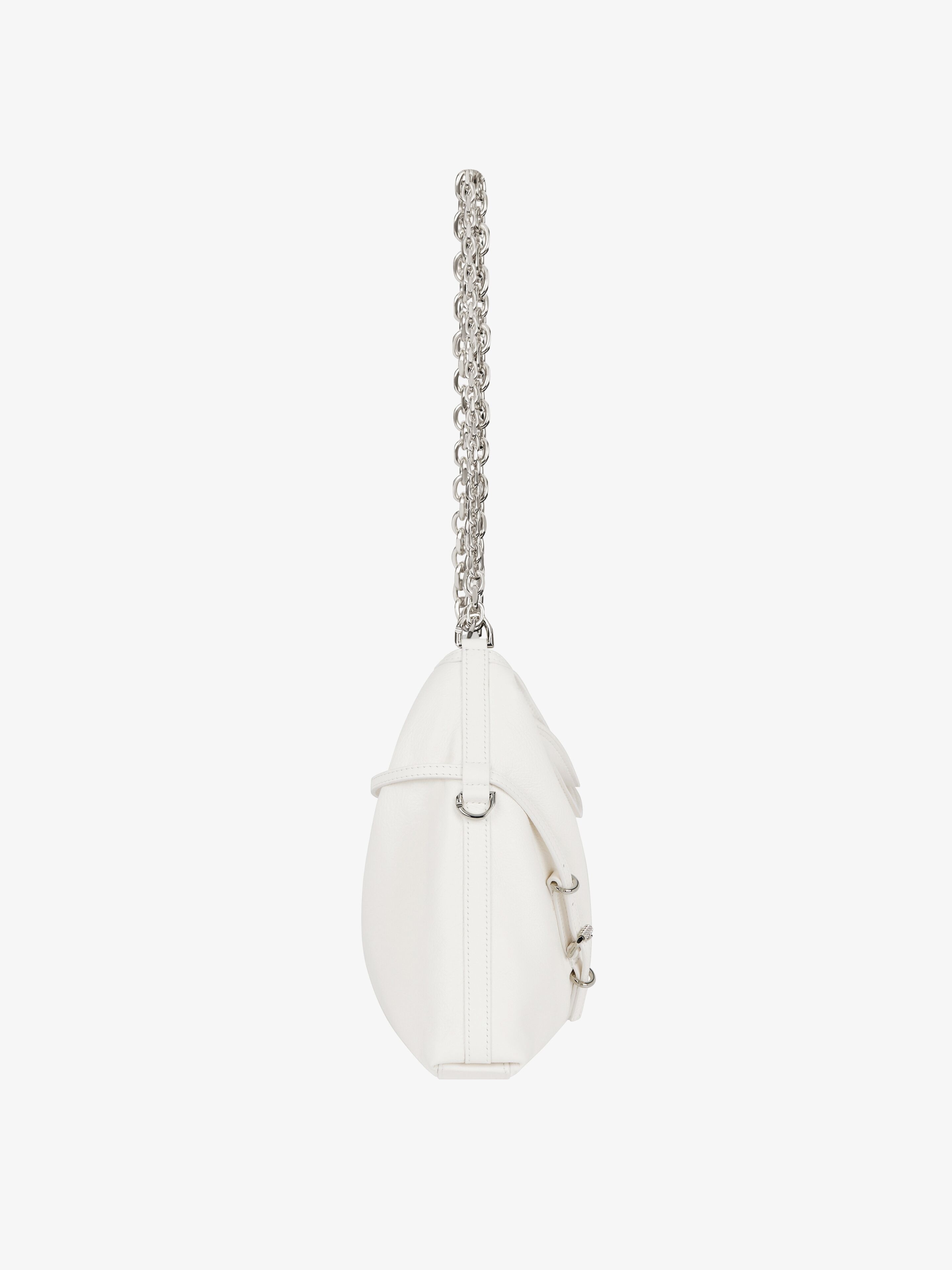 MEDIUM VOYOU CHAIN BAG IN LEATHER - 3