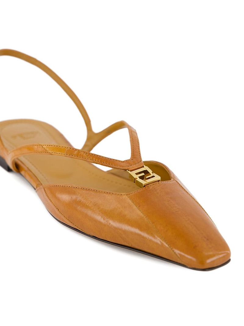 FENDI FFold flat pumps outlook