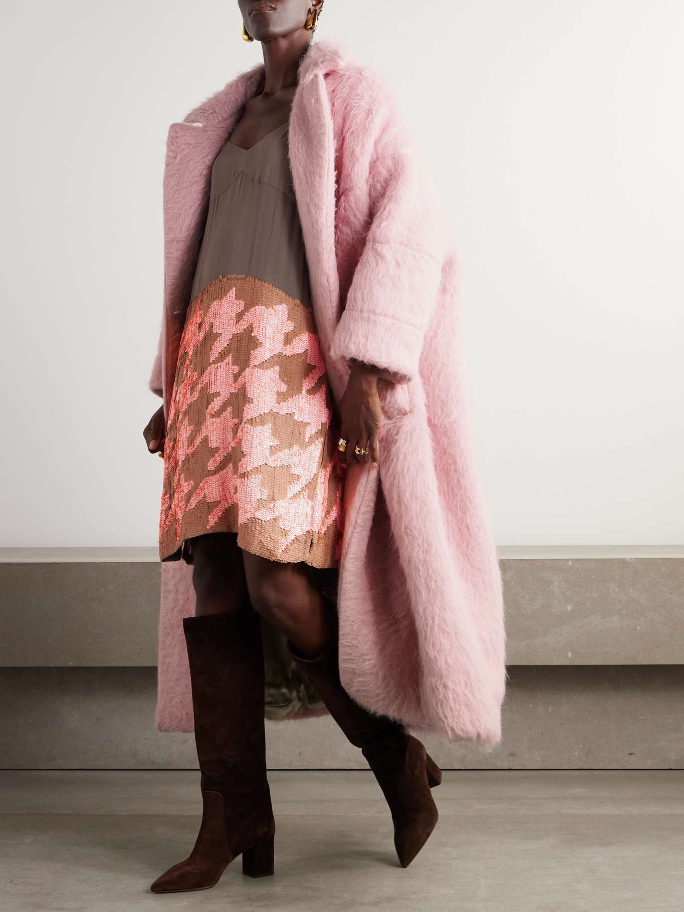 Dries Van Noten LONG COCOON COAT | REVERSIBLE