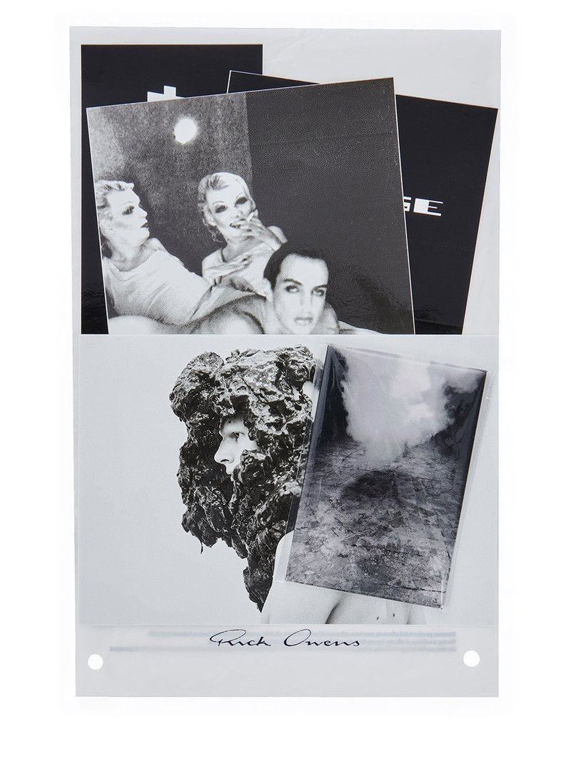 RICK OWENS MAN BLACK&WHITE OBJECTS 1