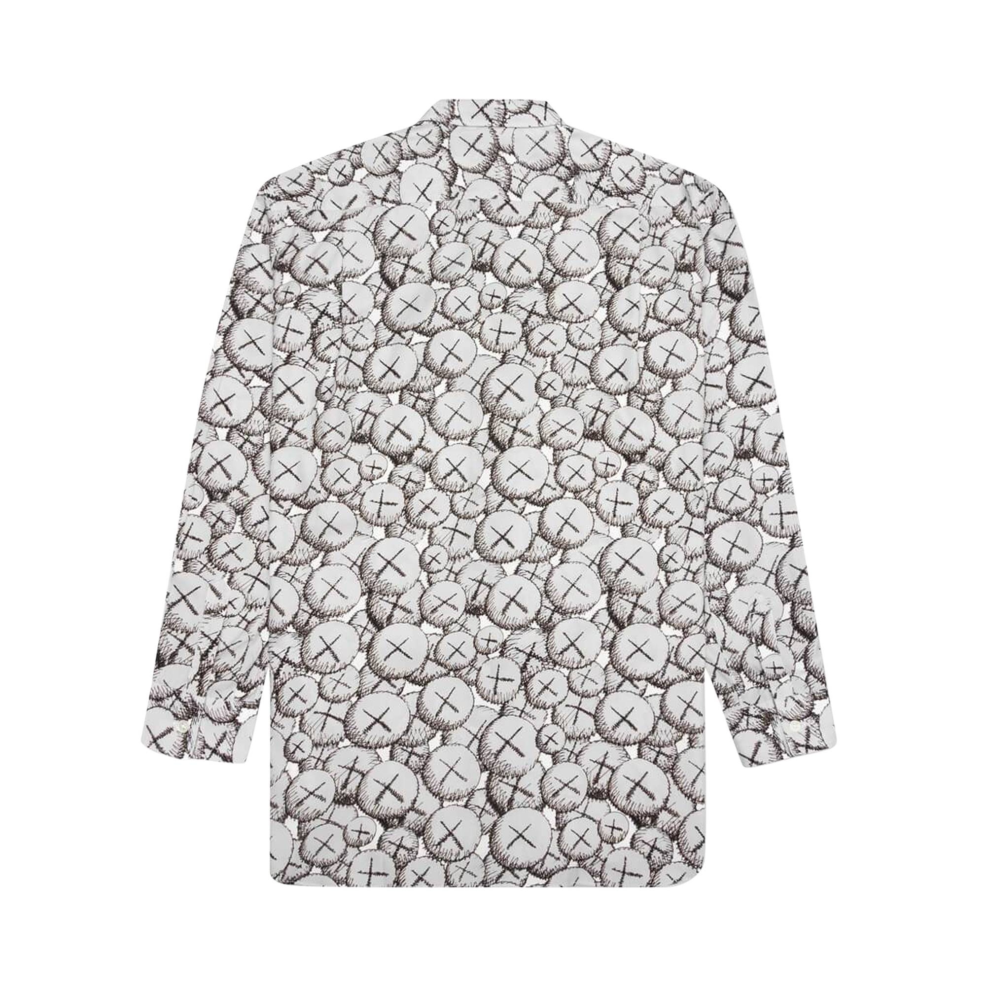 Comme des Garçons SHIRT x KAWS Classic Printed Shirt Print D 'Grey' - 2