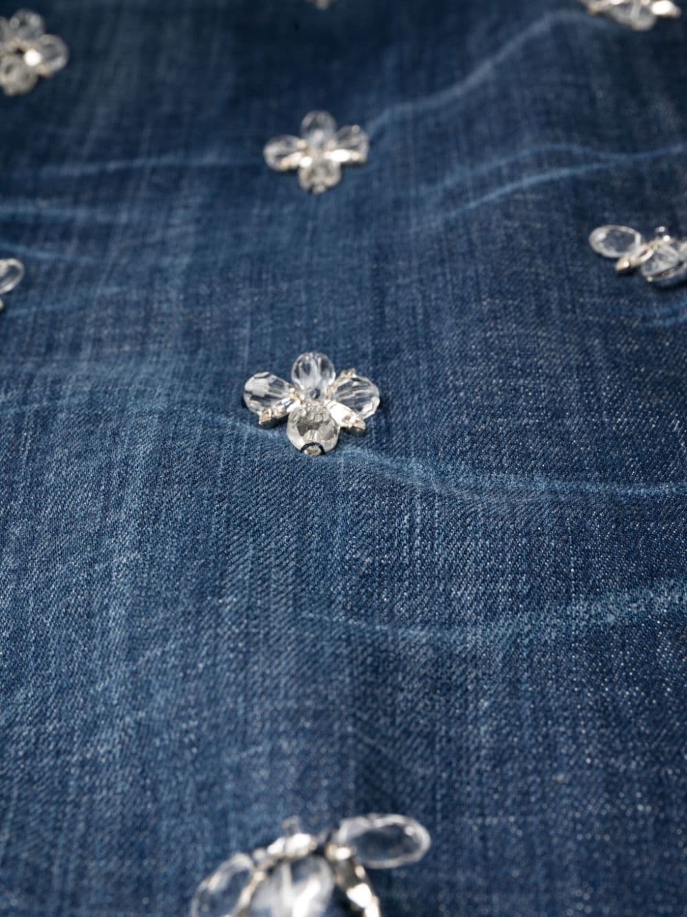 Crystal Flies high-rise cropped jeans - 7