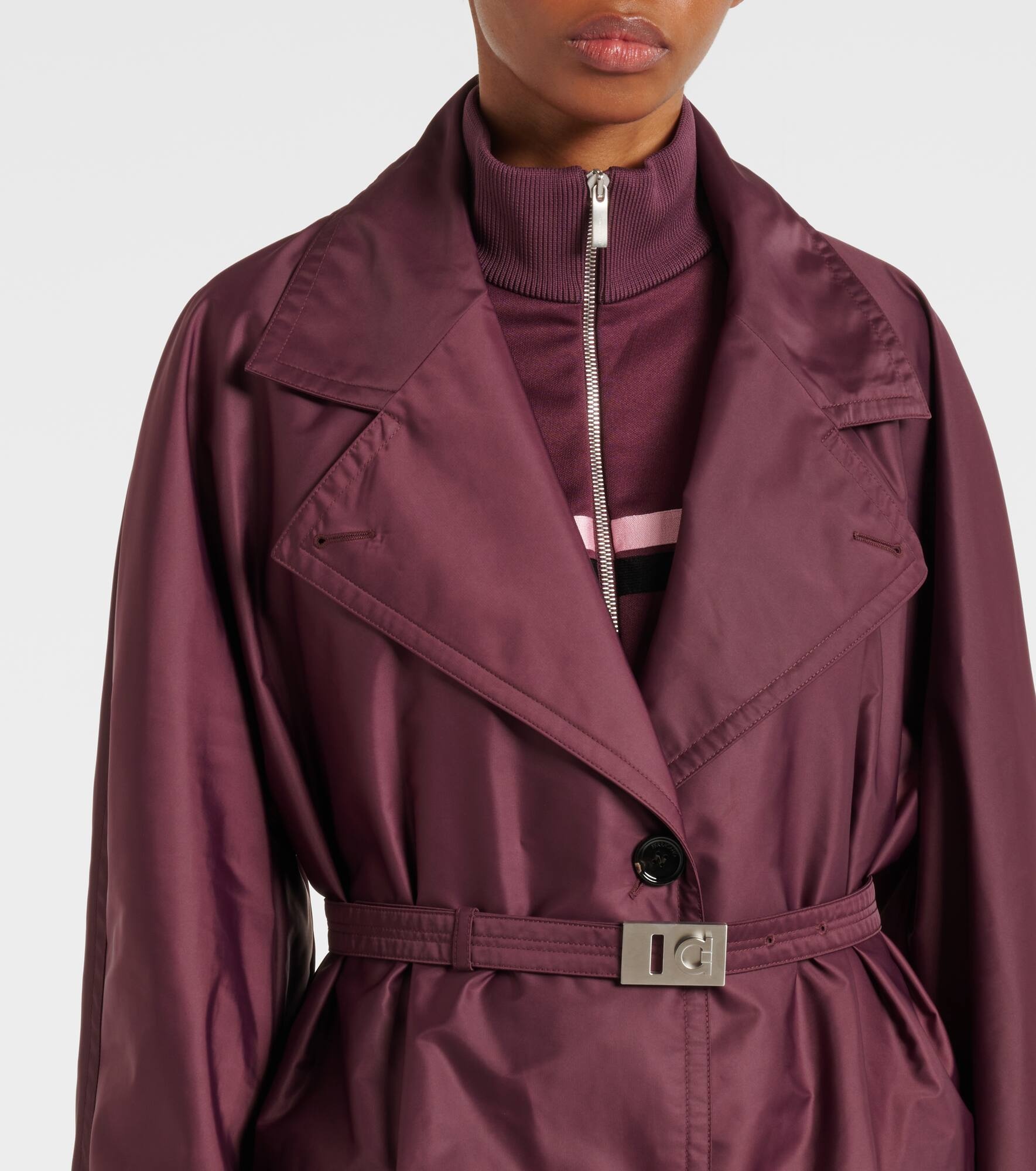 Belted trench coat - 5