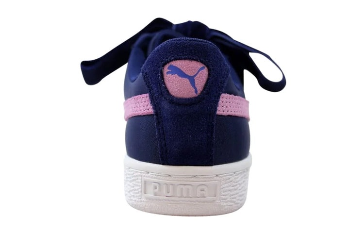 (WMNS) PUMA Basket Heart Nylon 'Blue Depths' 364954-01 - 4