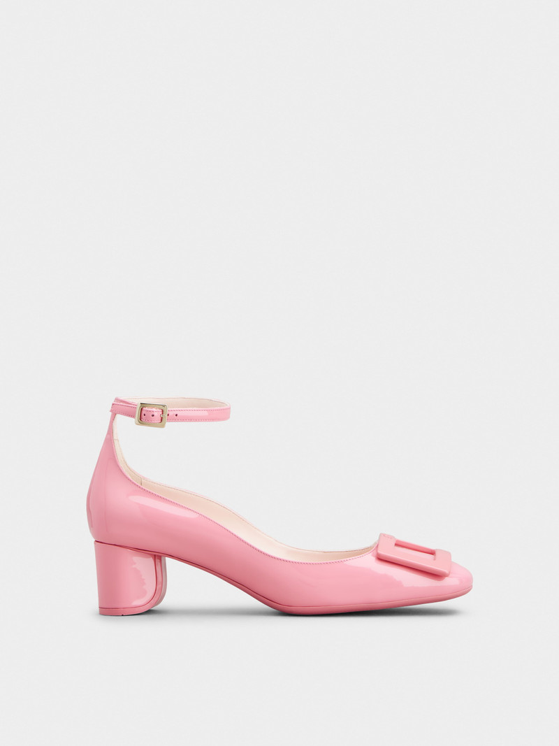 Ankle Strap Pumps in patent leather - 1
