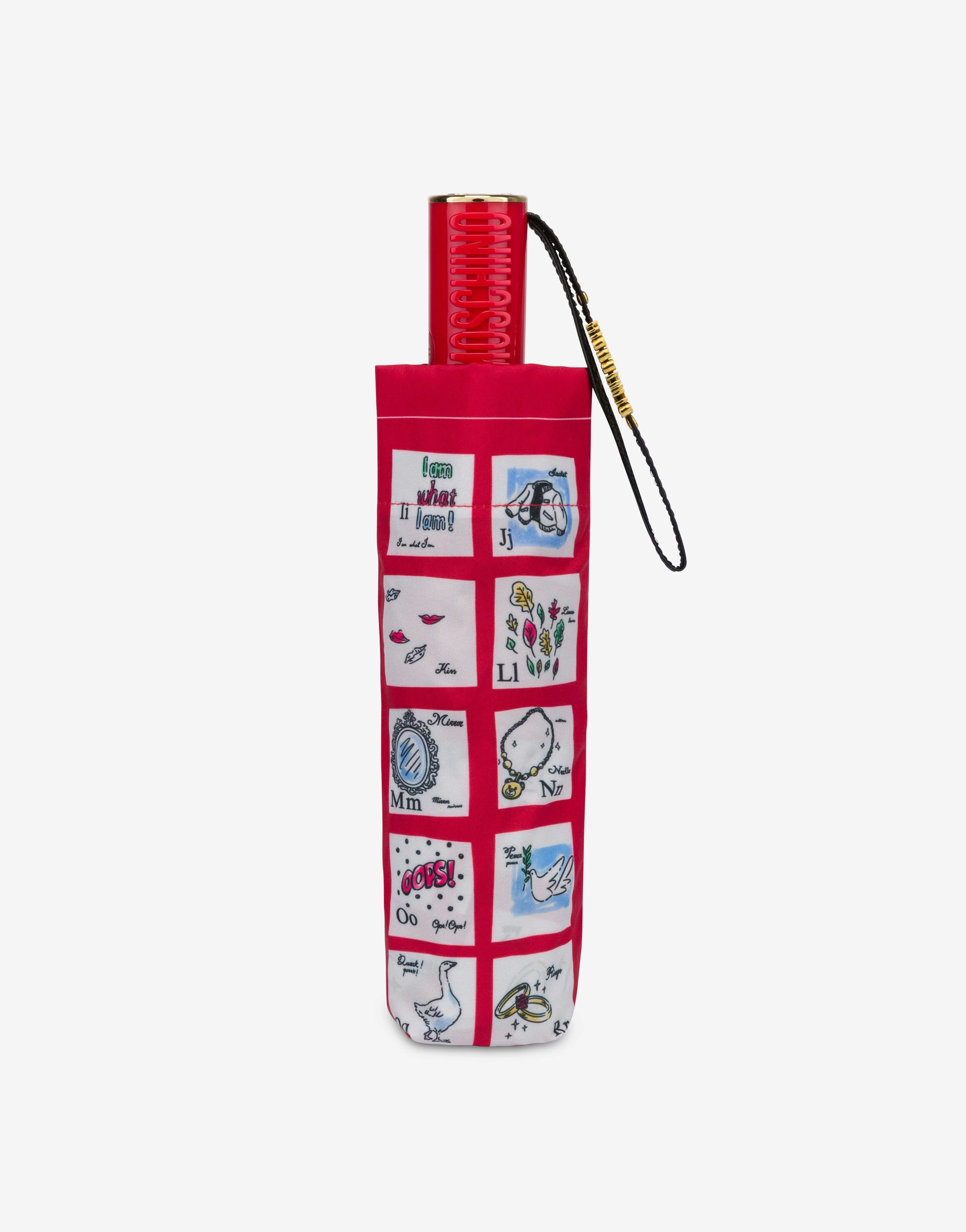 MOSCHINO ABC OPENCLOSE UMBRELLA - 3
