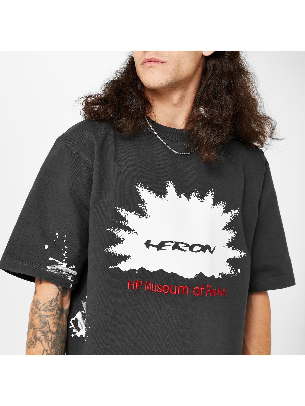 Heron Preston MUSEUM T SHIRT | cruisefashion | REVERSIBLE
