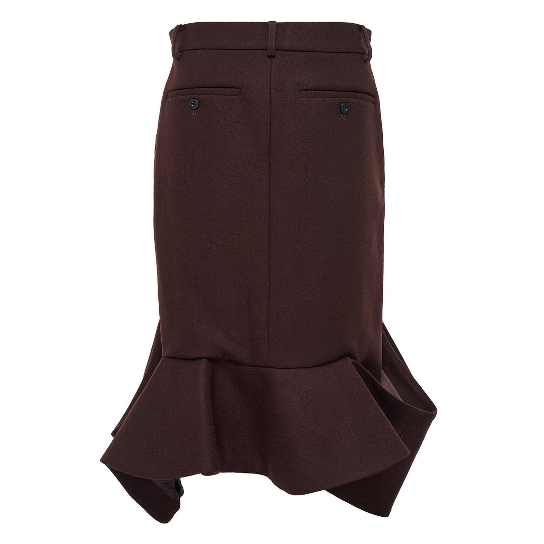 Wool Melton Skirt - 2