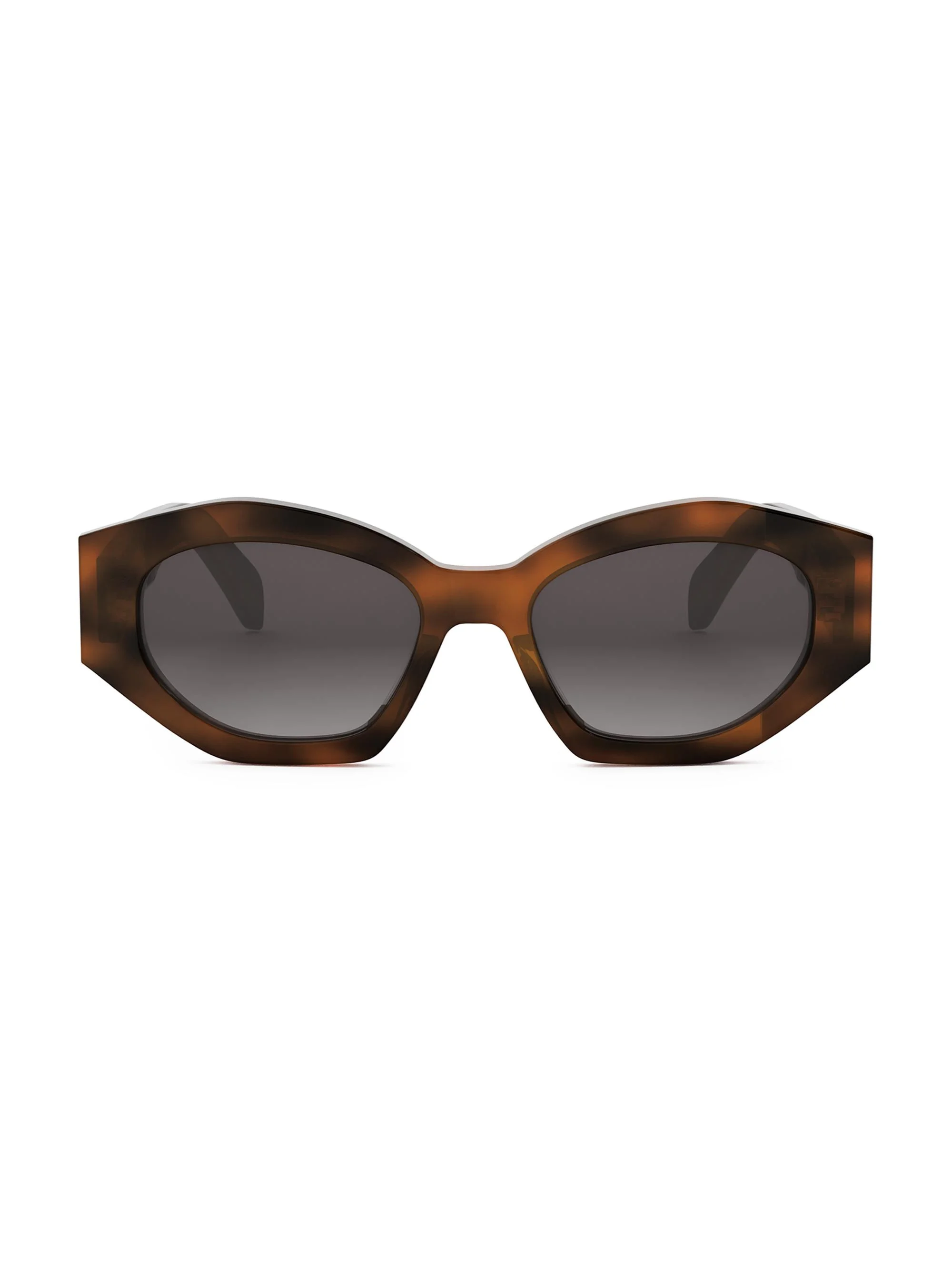 Women's Triomphe Cat-Eye Sunglasses - Blonde Havana Gradient Brown - 1