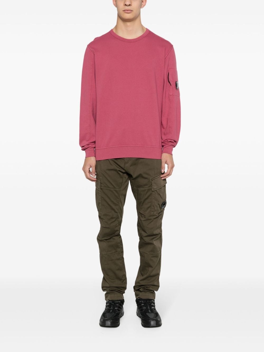 Lens-detail cargo trousers - 2