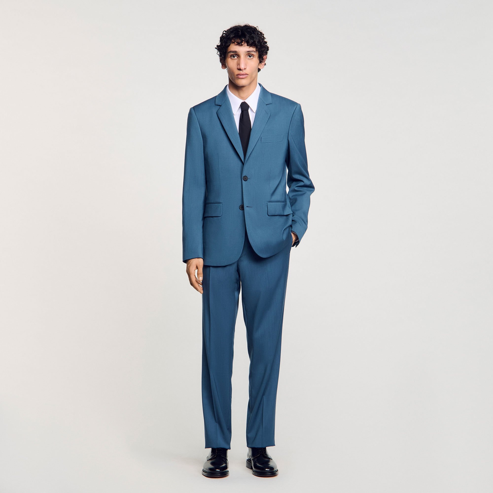 WOOL SUIT JACKET - 1