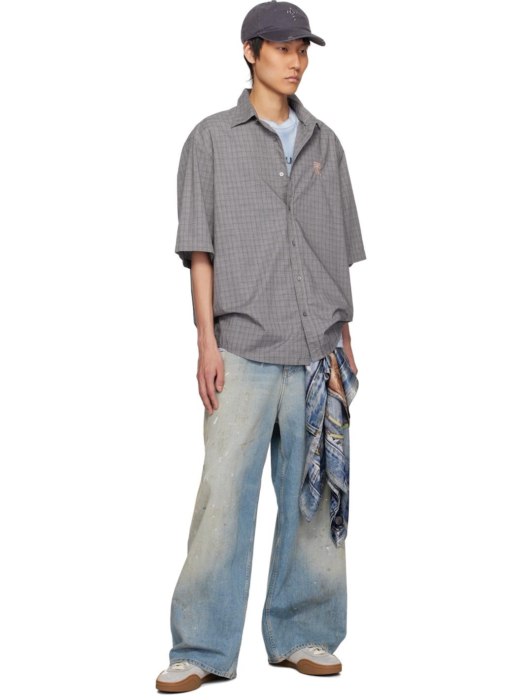 Blue Super Baggy Fit 2023M Jeans - 5