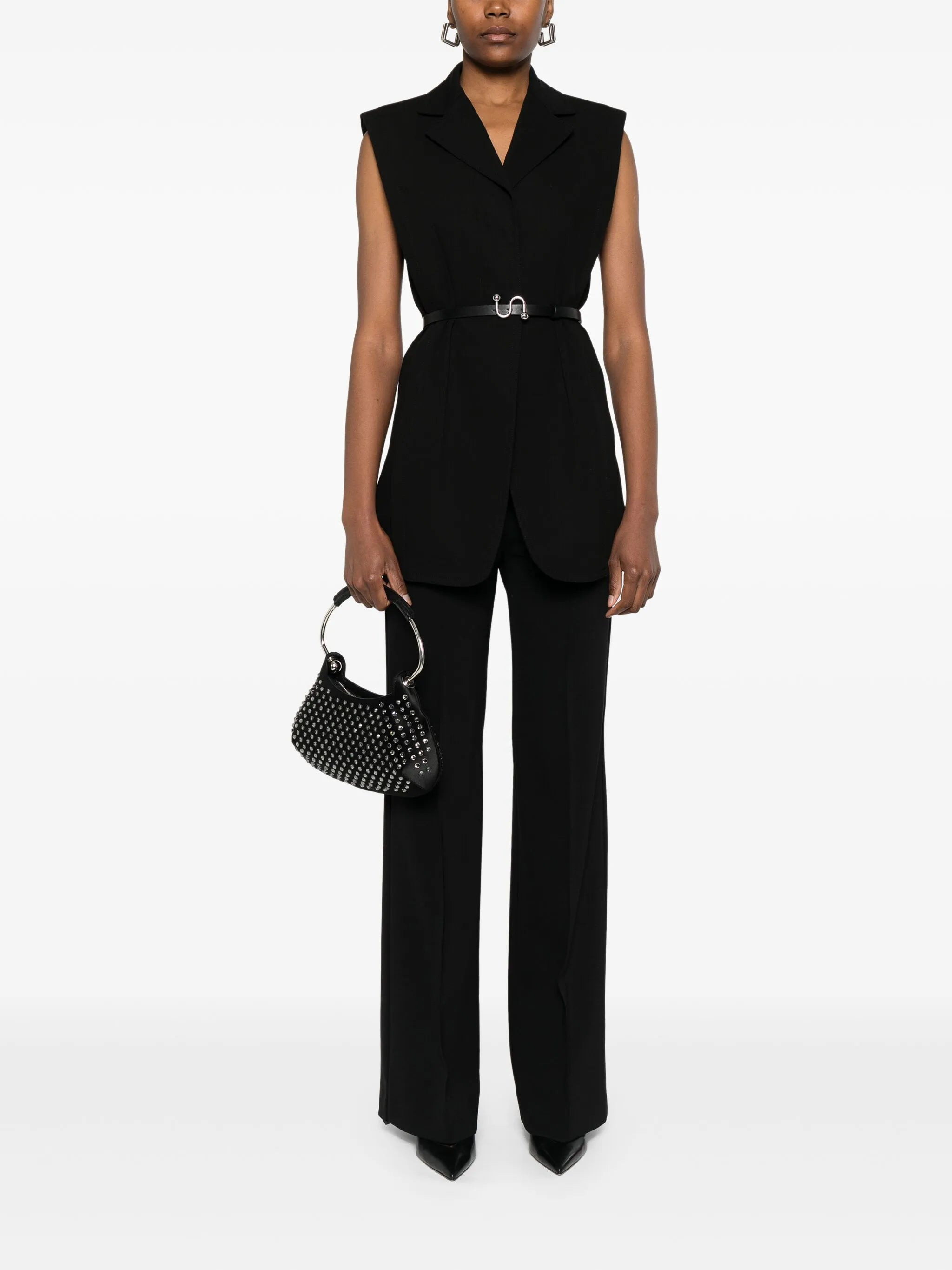 high-waisted trousers - 2