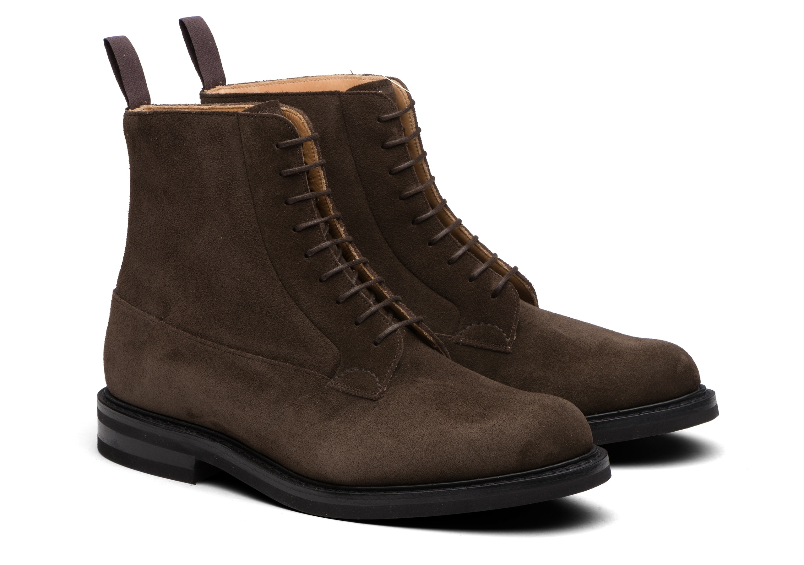 Eastville lw
Suede Lace-Up Derby Boot Brown - 2