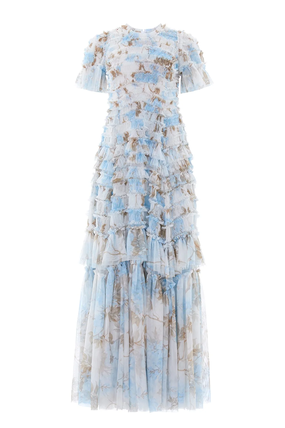 Wisteria Valentine Ruffle Gown - 1
