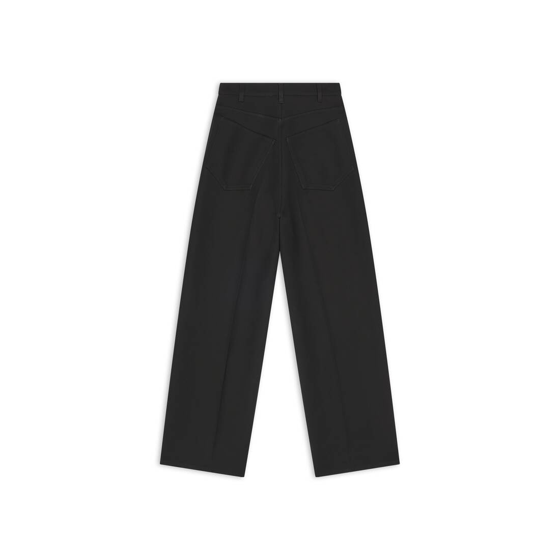 Baggy Tailored Pants in Black - 5