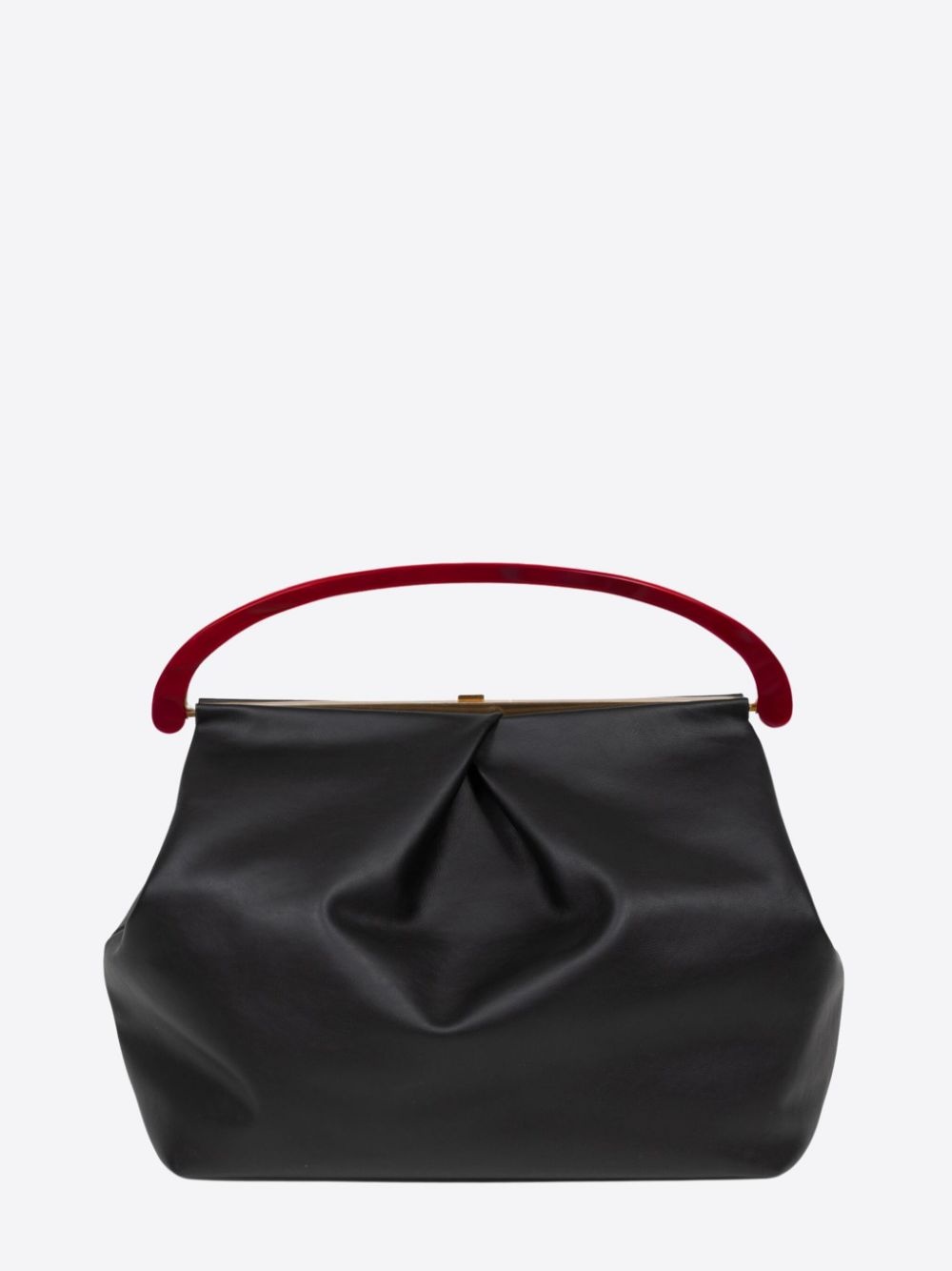 leather top-handle bag - 2