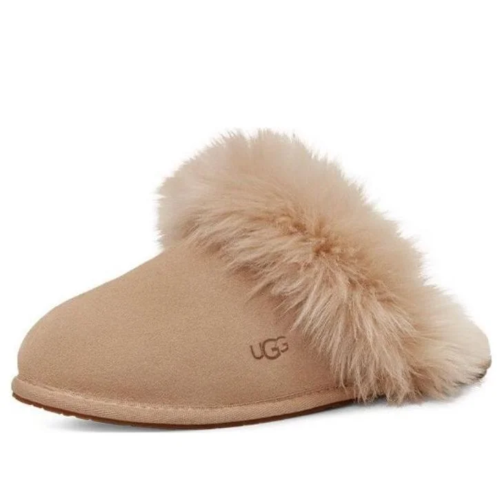 (WMNS) UGG Scuff Sis House Slipper 'Sand' 1122750-SAN - 1