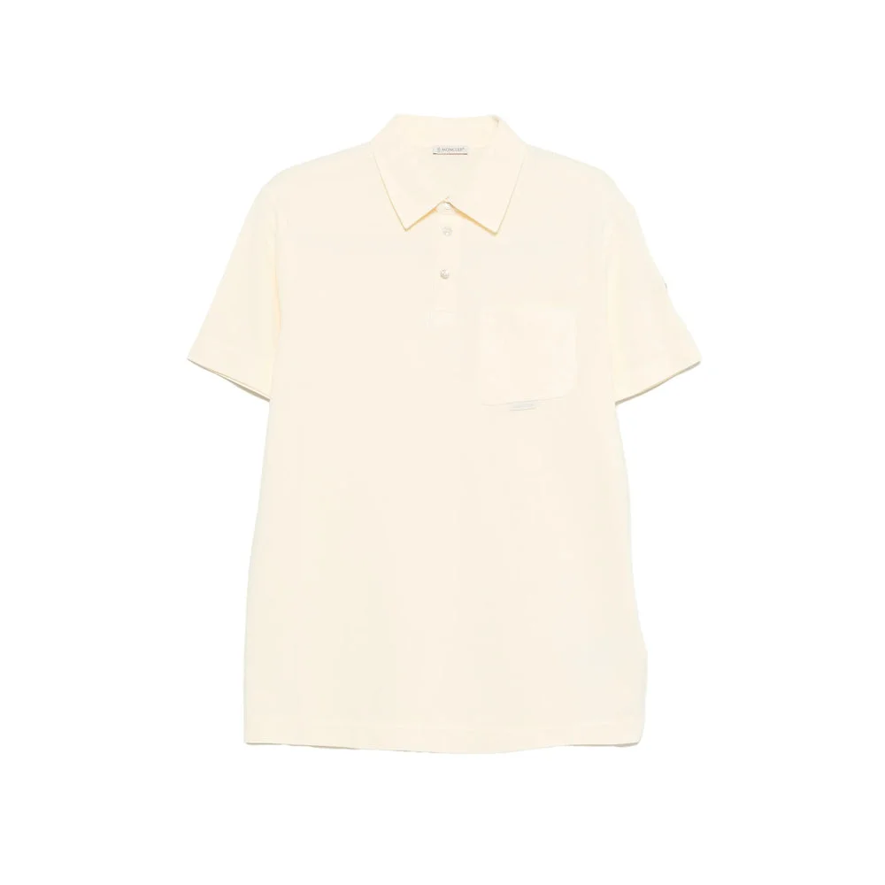 Moncler Neutrals Polo Shirts Men - 1