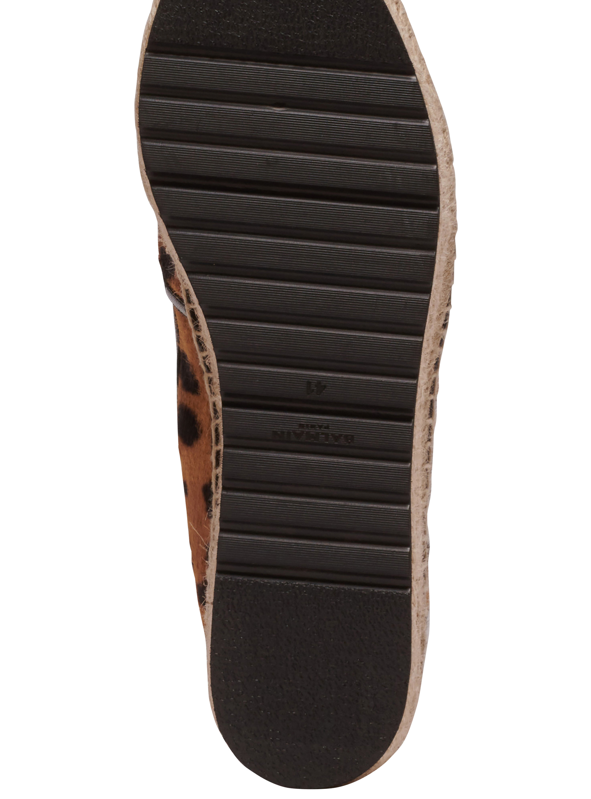 Alex espadrilles in leopard-print leather - 5