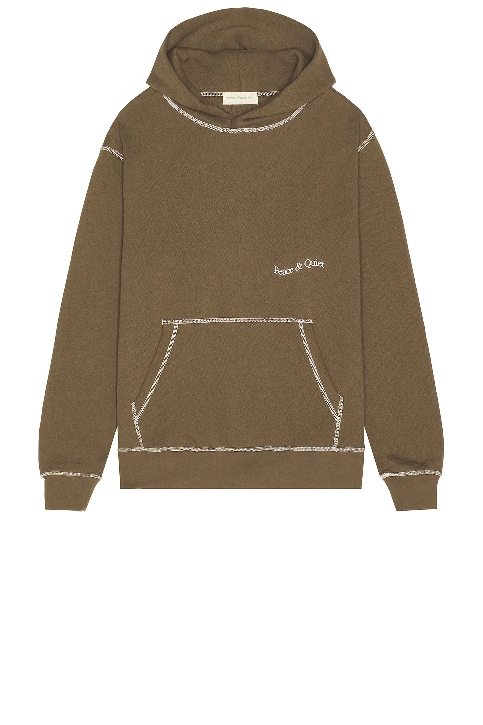 Wordmark Reverse Stitched Hoodie - 1