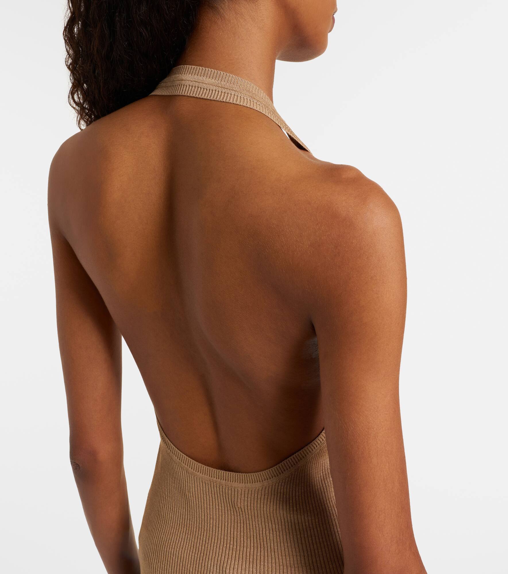 Ivey halterneck silk top - 5