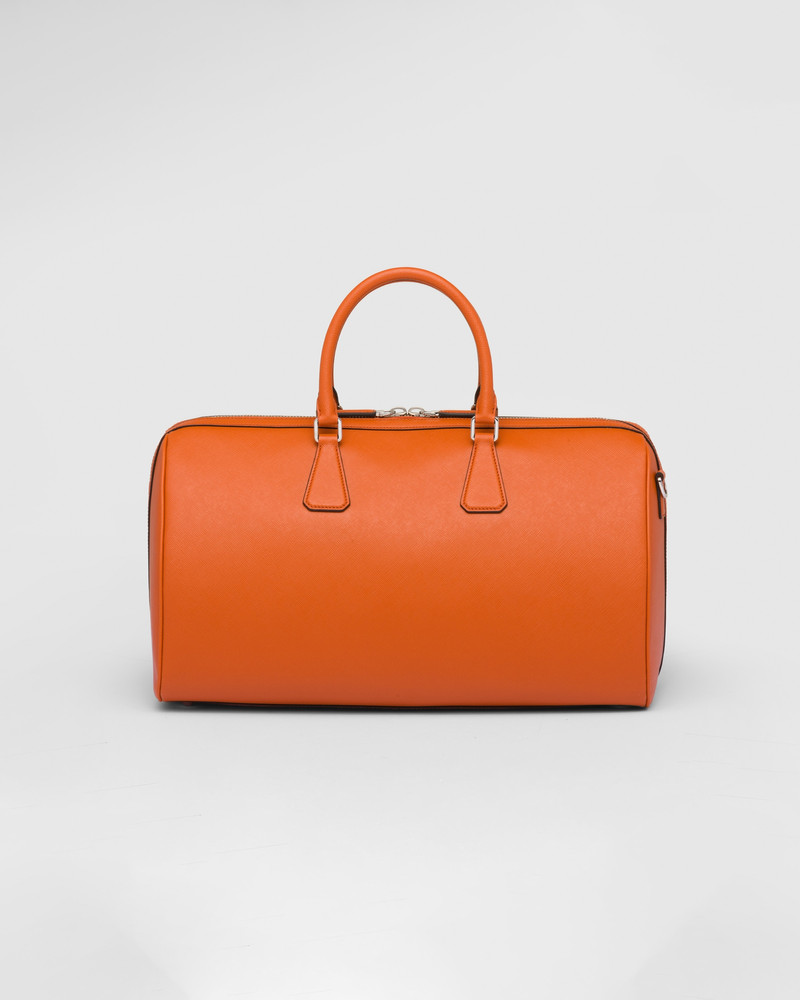 Saffiano leather travel bag 4