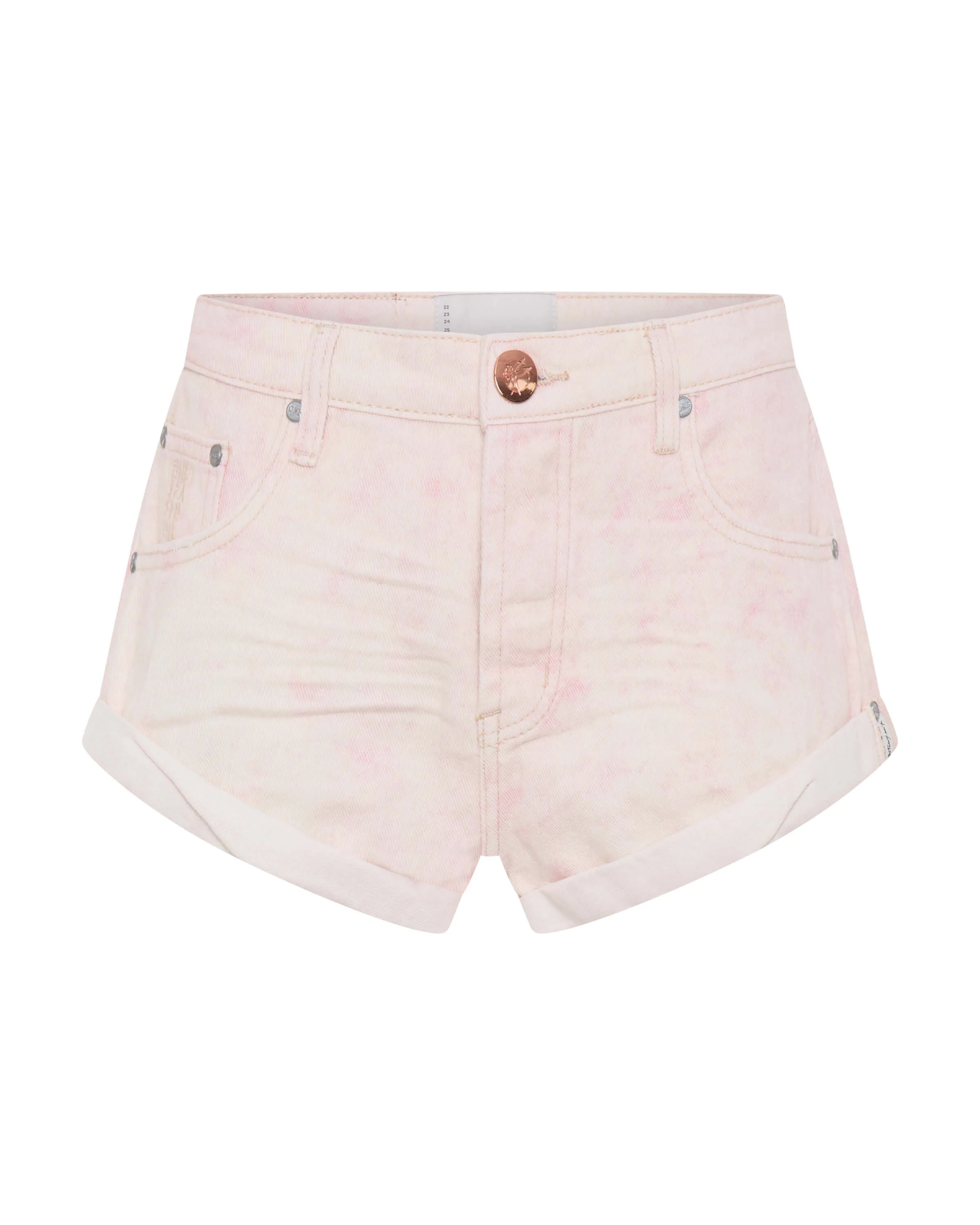 Bandits Low Waist Denim Shorts - Young Love Pink - 1