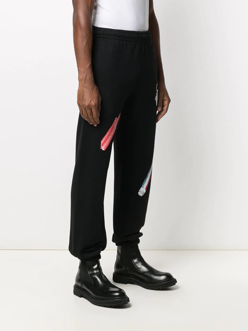 Arrows-motif printed track pants - 3