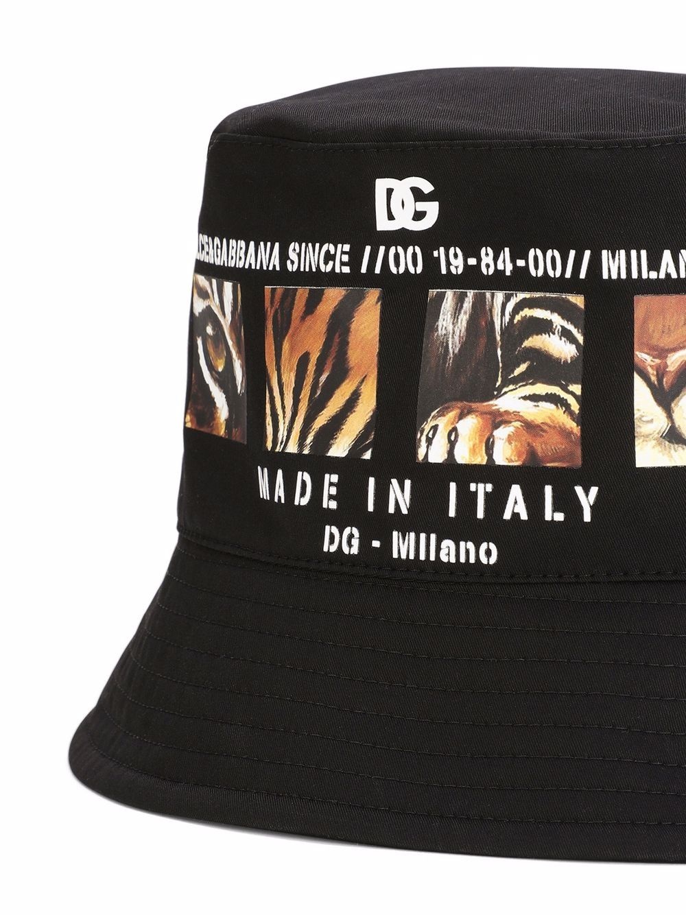 logo-print bucket hat - 2