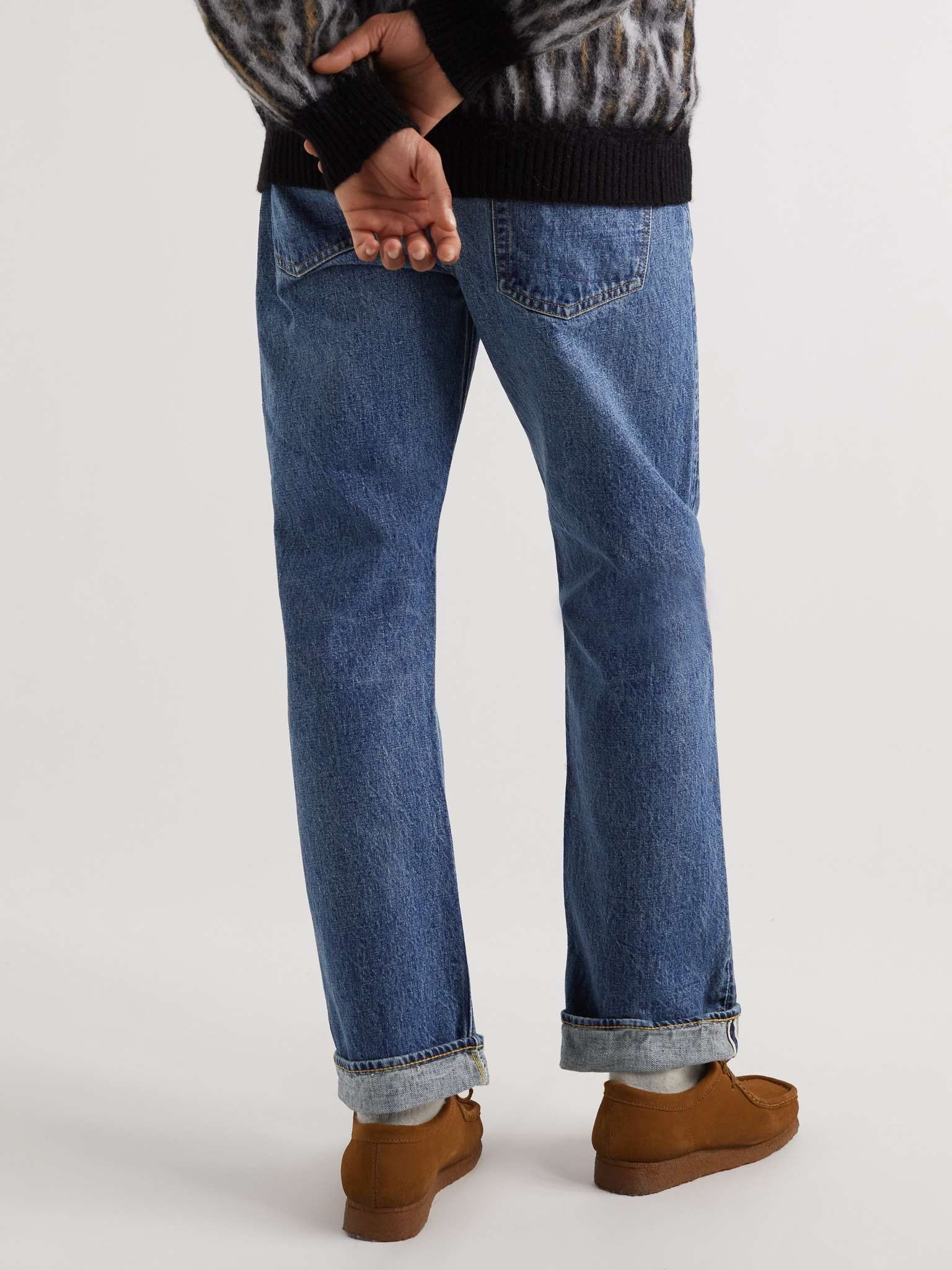 105 Straight-Leg Selvedge Jeans - 4