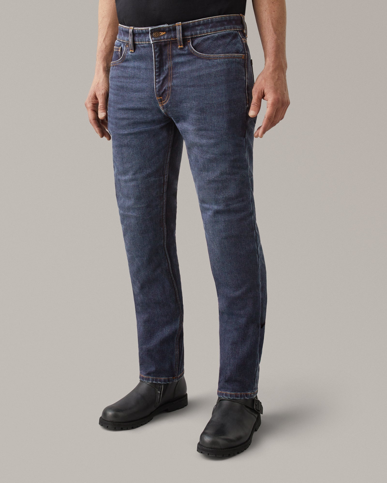 POPLAR MOTORCYCLE JEANS - 4