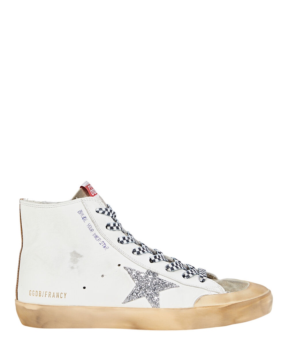 Francy Leather High-Top Sneakers - 1