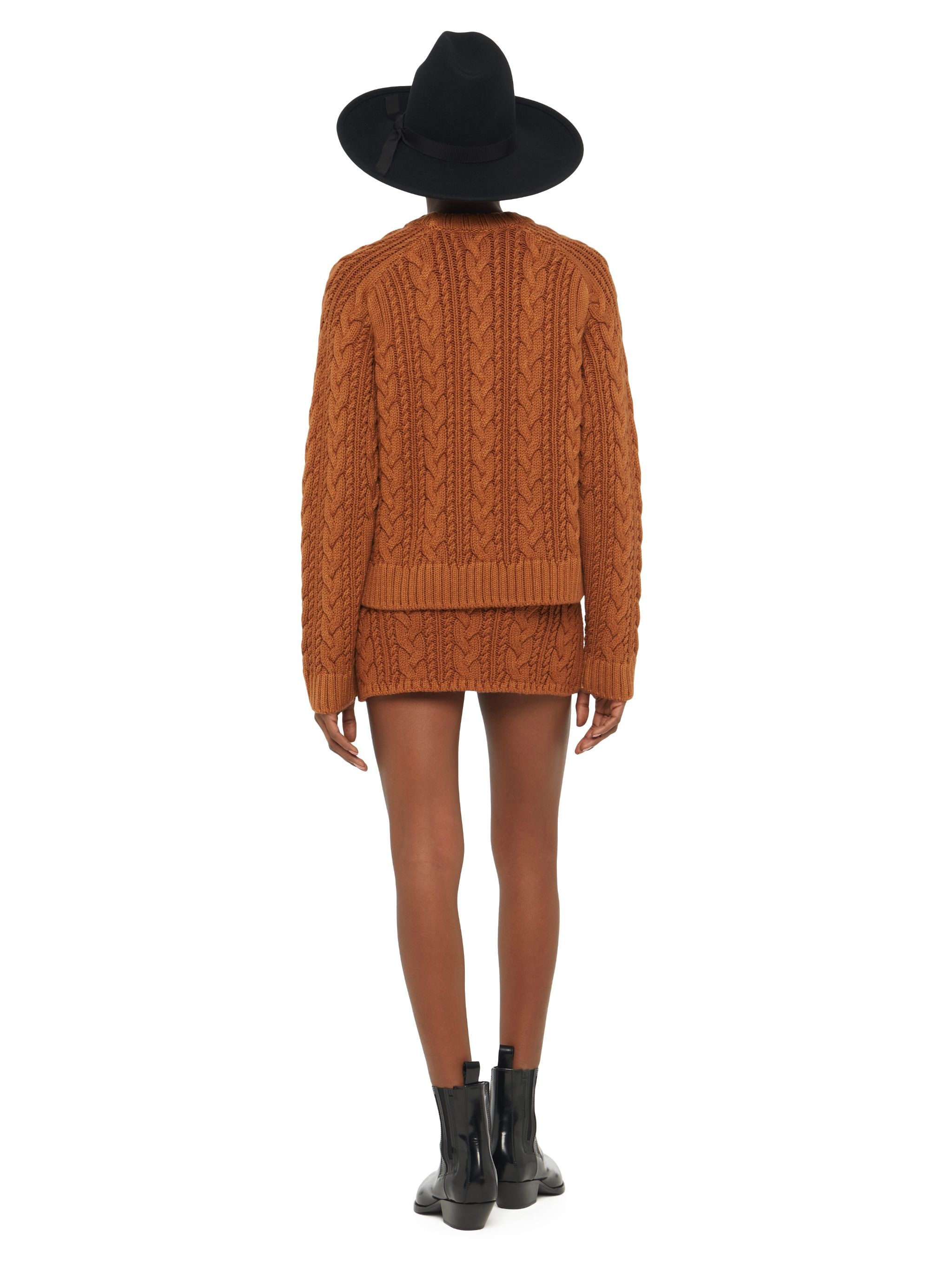 Hues Of The Desert Cable Sweater - 6