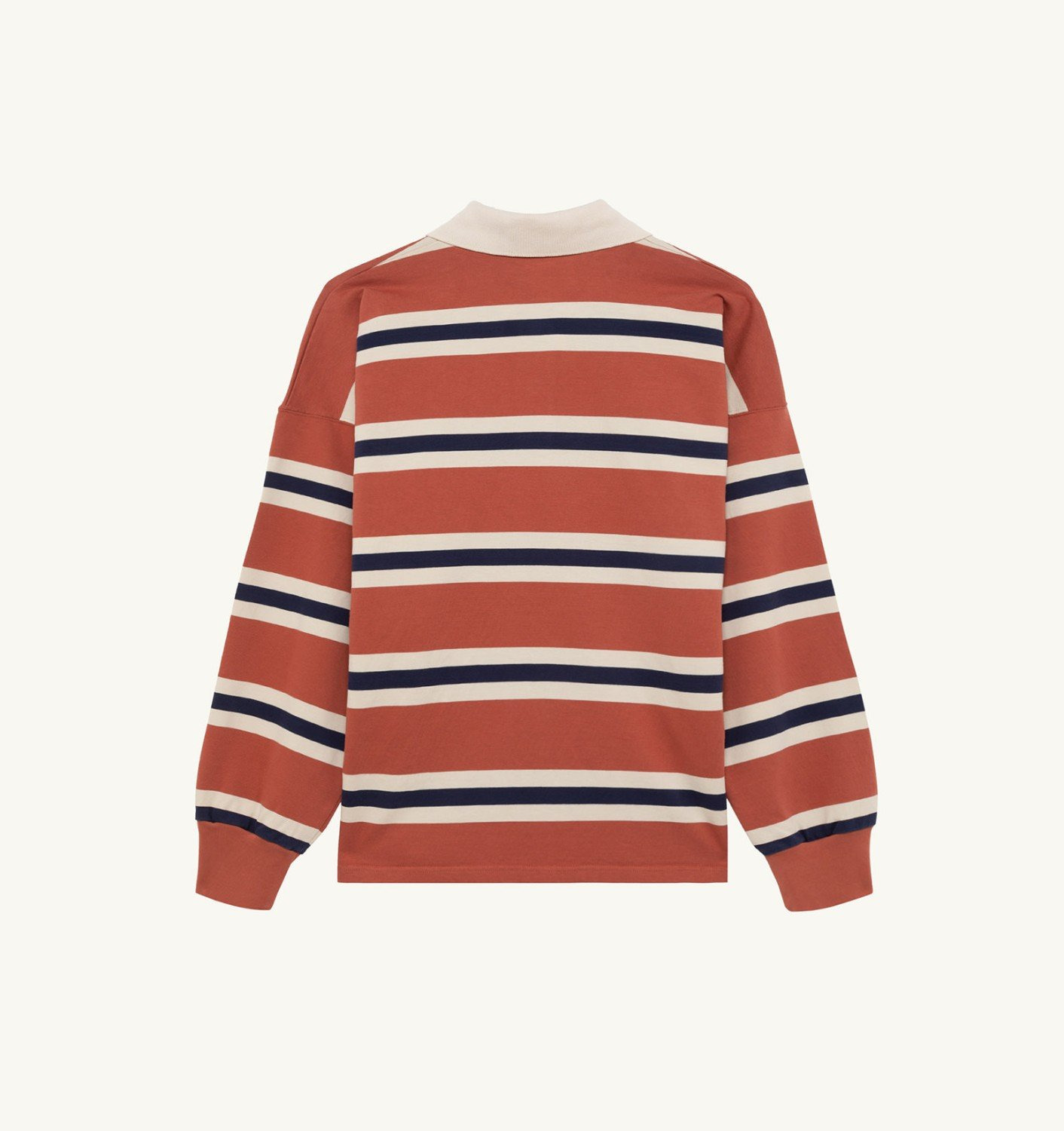 UNISEX STRIPED RUGBY POLO - 4