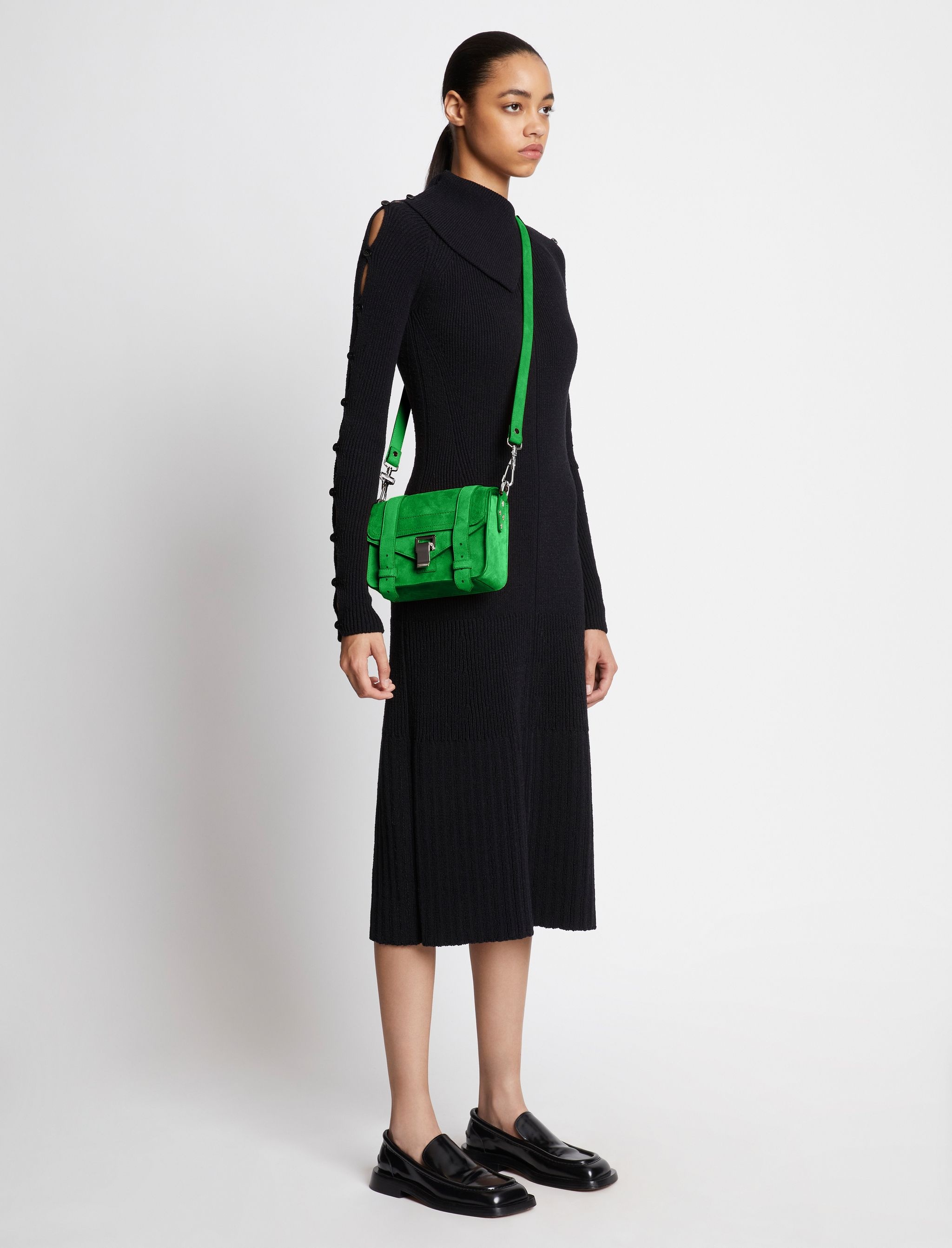Suede PS1 Mini Crossbody Bag - 3