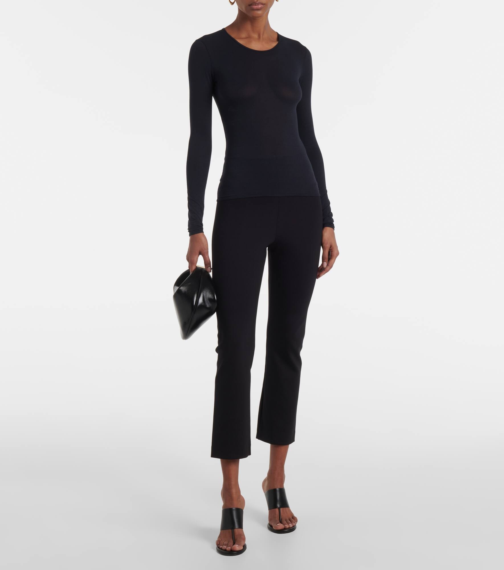 Ames sheer silk-blend top - 6