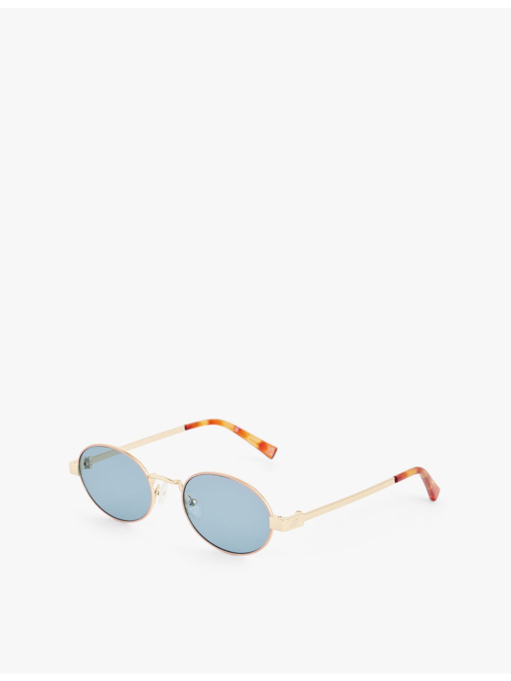 Poseidon Deux oval-frame metal sunglasses - 3