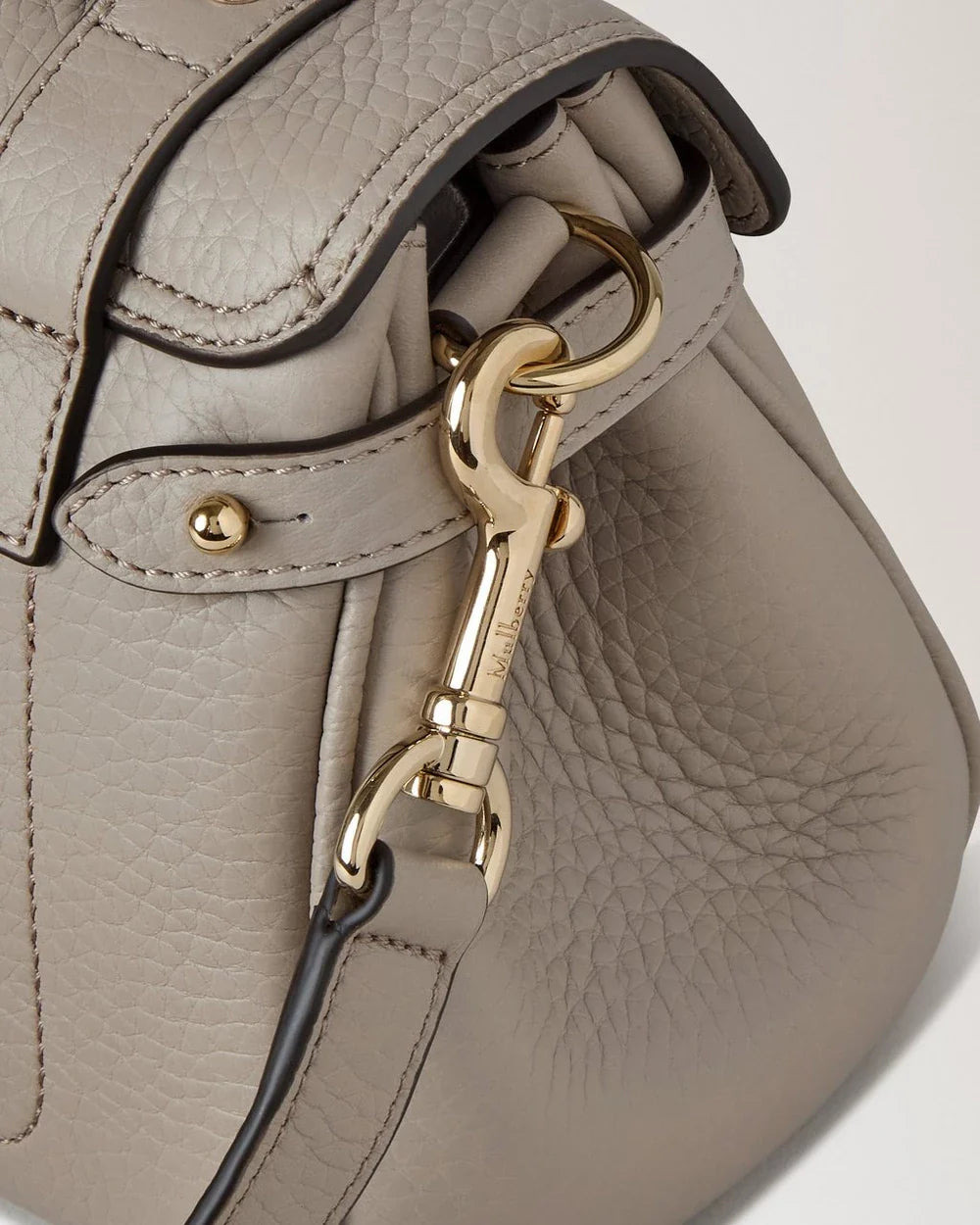 Mini Alexa Cashmere Taupe Heavy Grain - 5