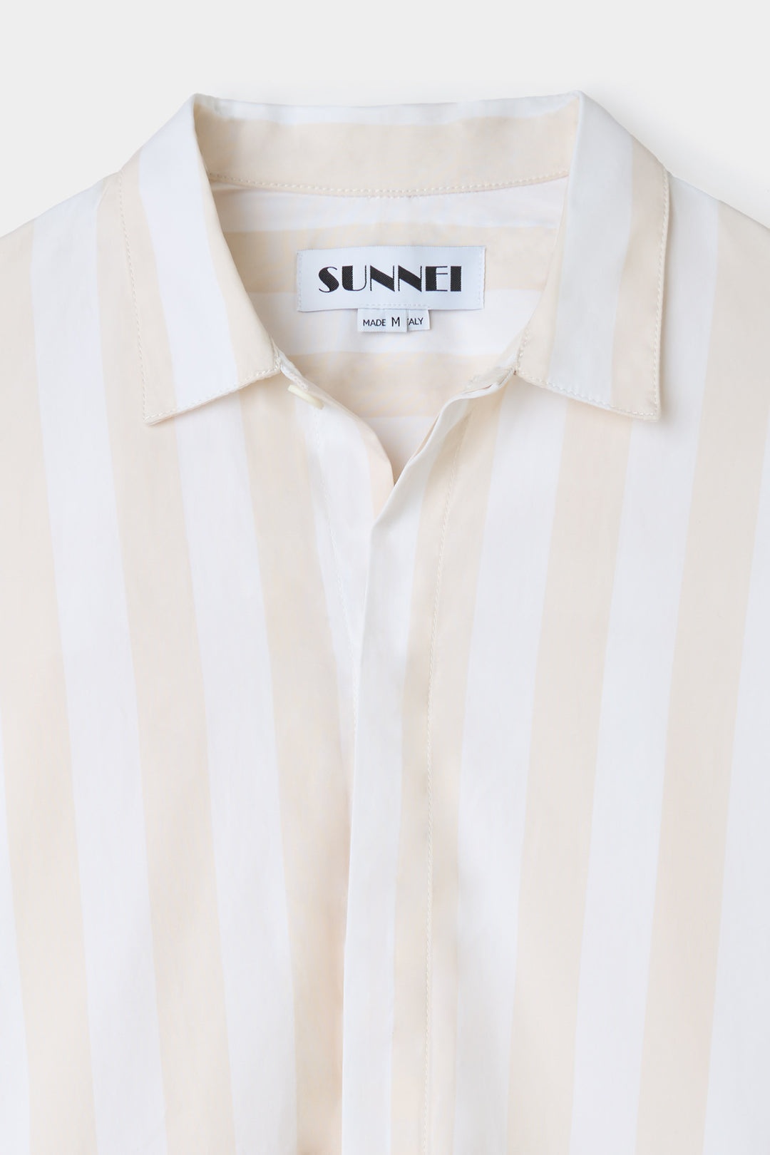 OVER SHIRT / white stripes - 4
