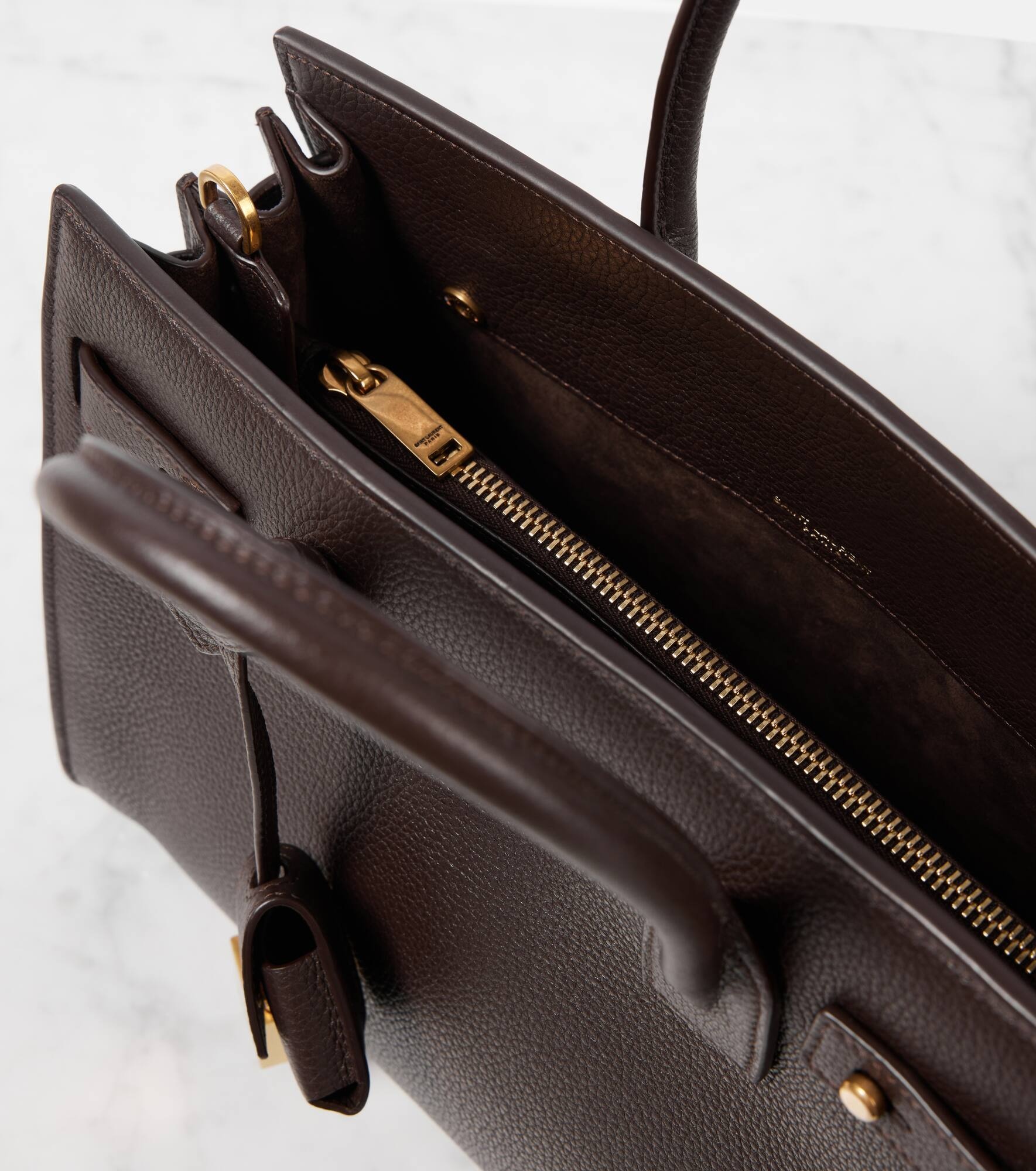 Sac De Jour Baby leather tote bag - 3