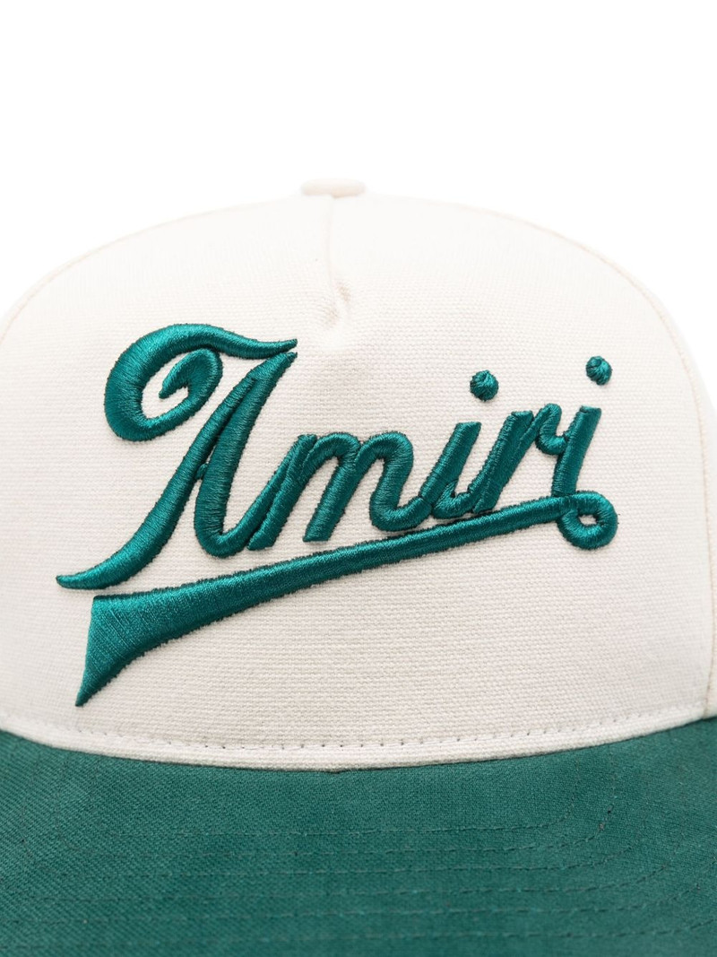 AMIRI two-tone canvas cap outlook